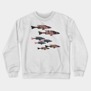 Fuchsia Fish Crewneck Sweatshirt